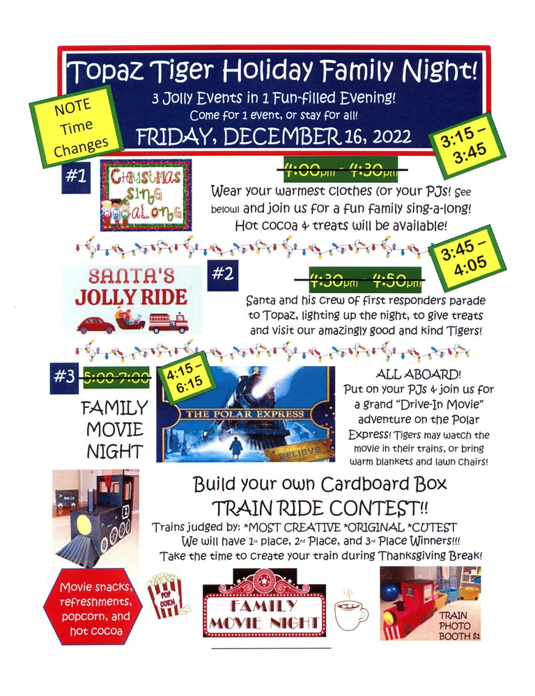 Holiday Family Night