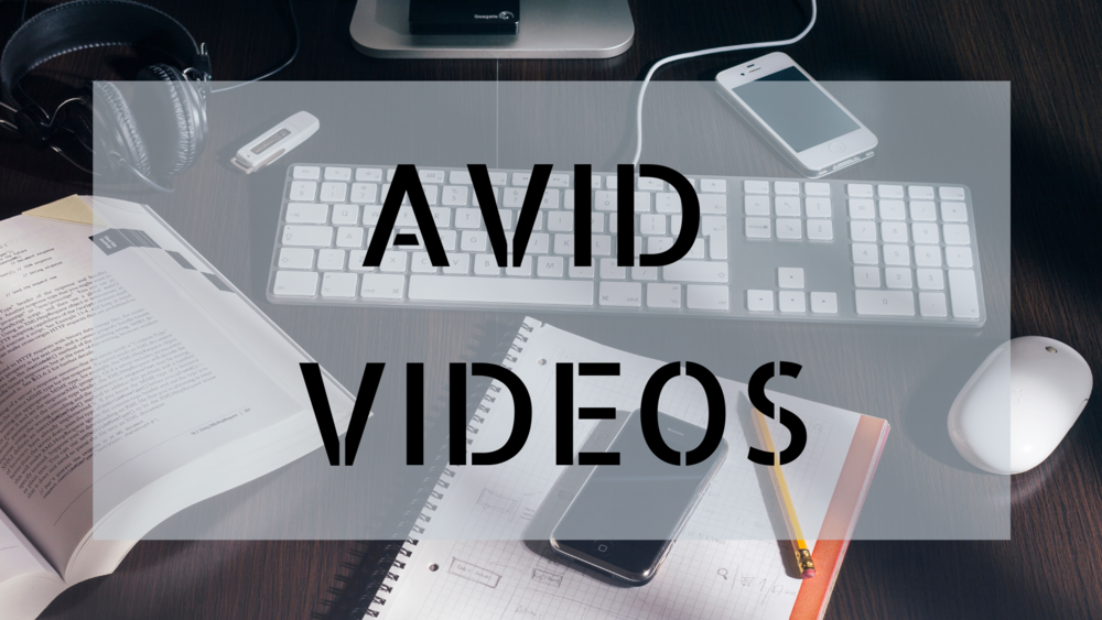 AVID Videos Banner