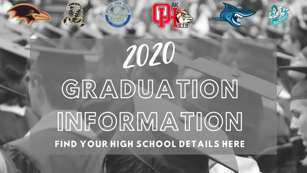 2020 Graduation Information Banner