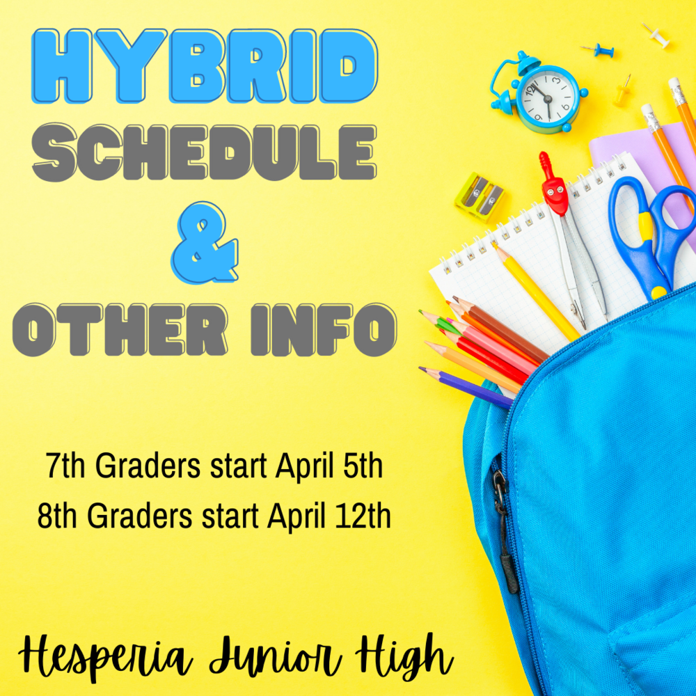 Hybrid Schedule & Other Info