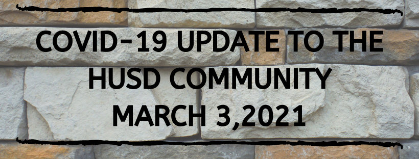 COVID-19 Update Banner