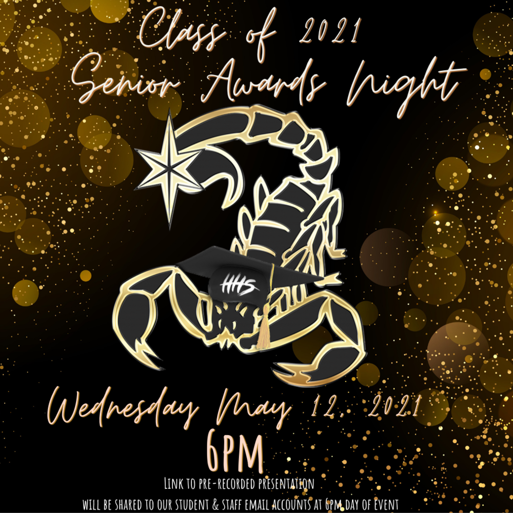 Class of 2021 Virtual Senior Awards Night