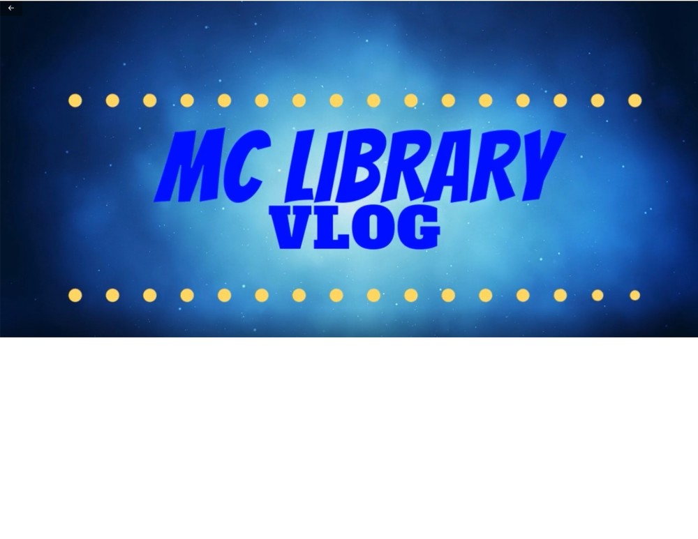 Library VLOG #1