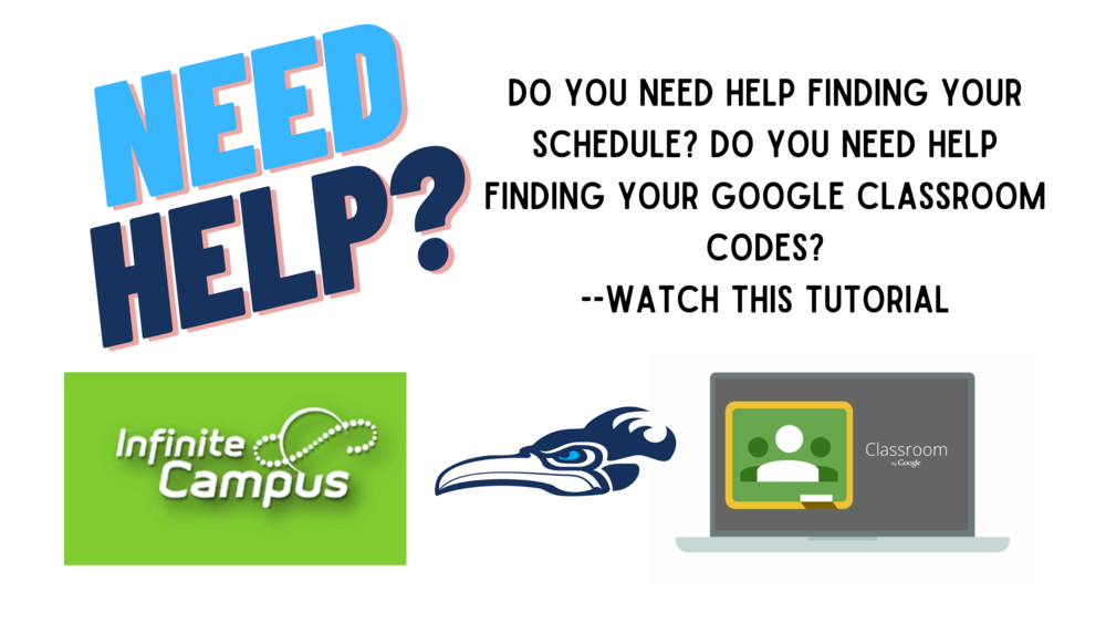 Accessing Schedule & Google Classroom Codes