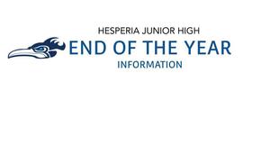 End of the Year Information
