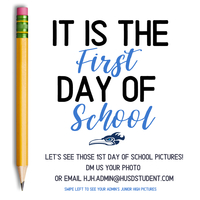First day of school pictures!