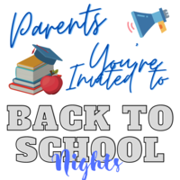 Back to School Night Information