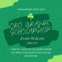 Scholarship Spotlight-Oro Grande