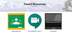 Parent Resources for Distance Learning