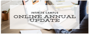 Online annual update