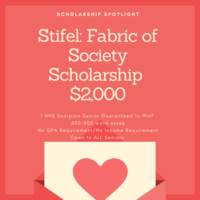 Scholarship Spotlight of the Week
