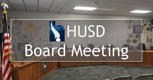 HUSD Finance Corp Board Meeting - December 9, 2019