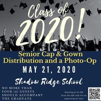Cap & Gown Distribution and a Photo-Op
