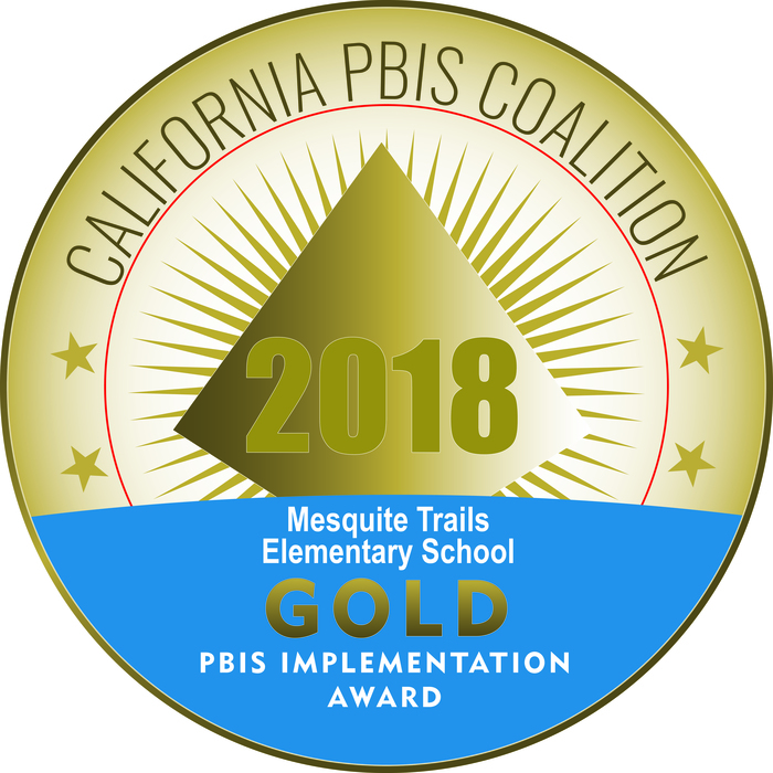 PBIS Gold AWARD for MT!
