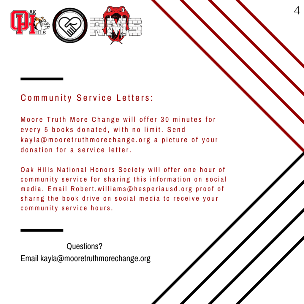 Community Book Drive