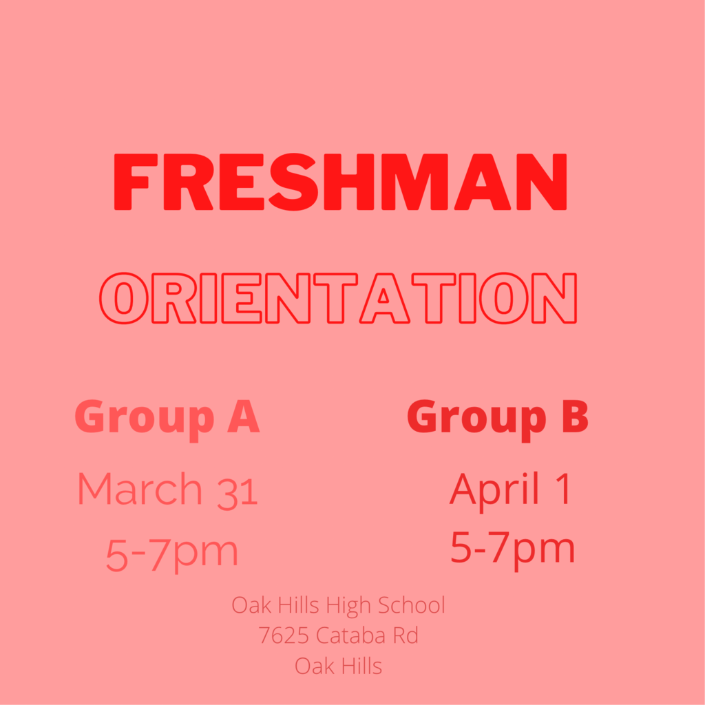 Freshman Orientation Poster