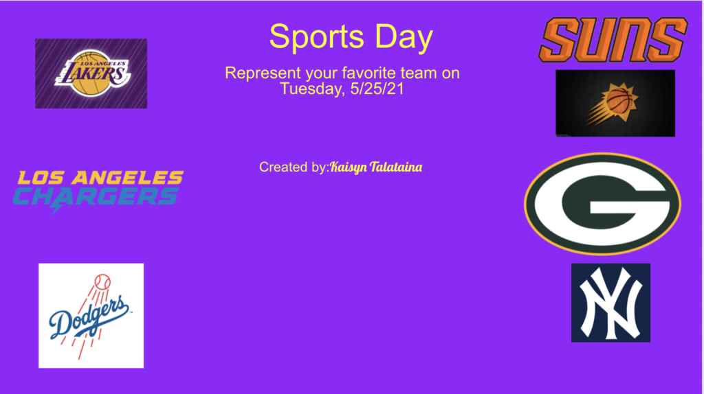 Sports Day
