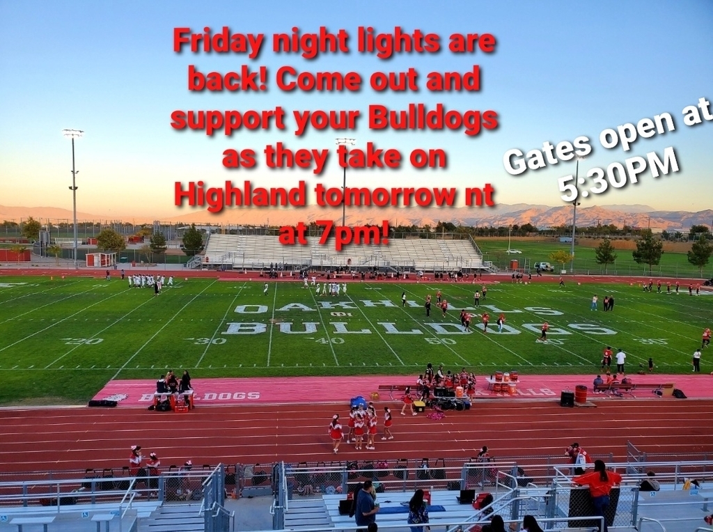 Battle of the Bulldogs Friday night at 7PM!