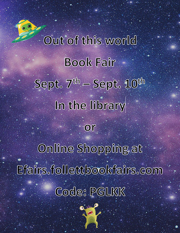 Eucalyptus Out of this World Book Fair Flyer