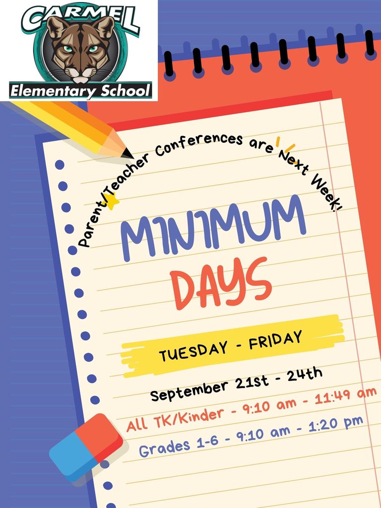 Minimum Day Schedule