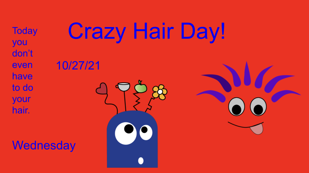Crazy Hair Day