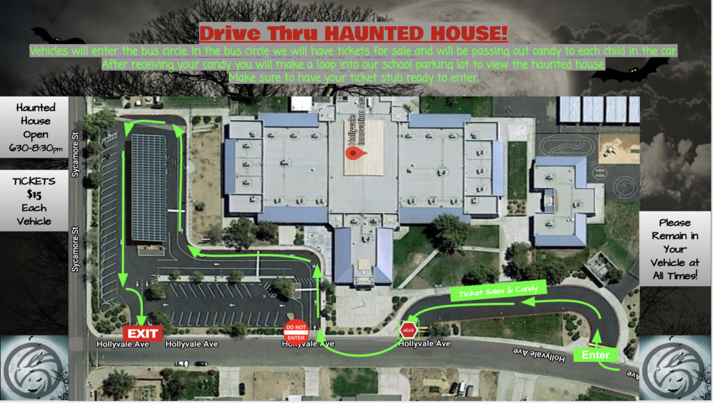 Entrance for Haunted House