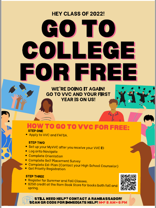 VVC Go To College For Free 