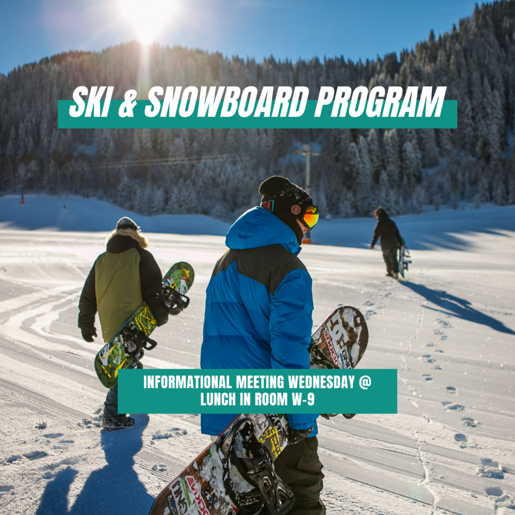 Ski & Snowboard Informational Meeting 11/10