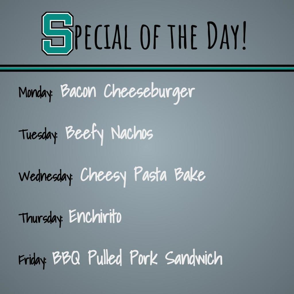 Specials of the day 11/29-12/3
