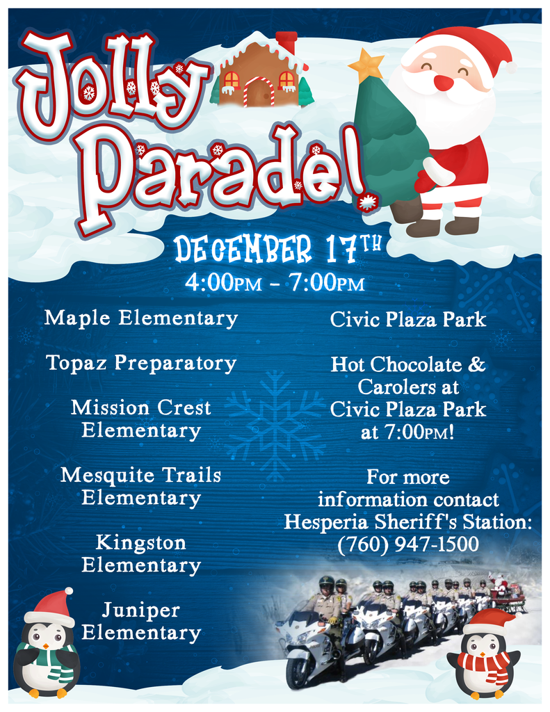 Jolly Parade Flyer