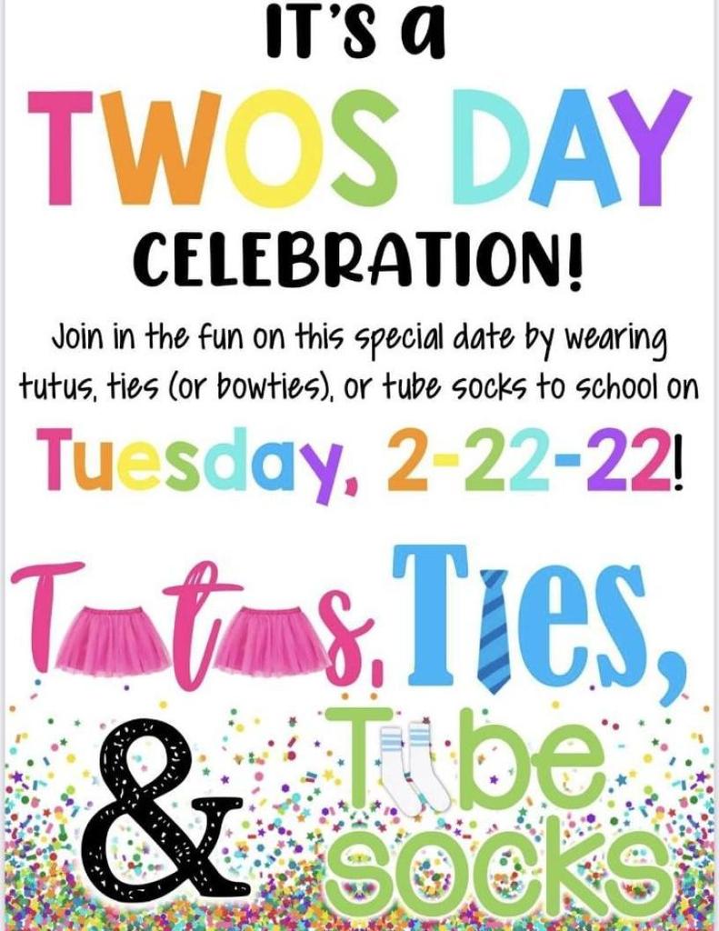 Its twos day celebration 