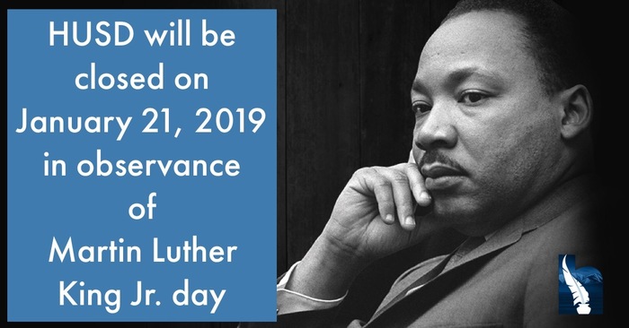 MLK Day Announcement