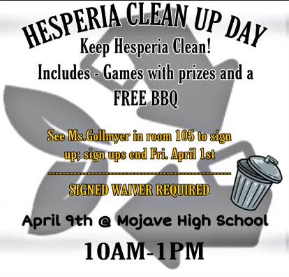 Clean Up Day Flyer