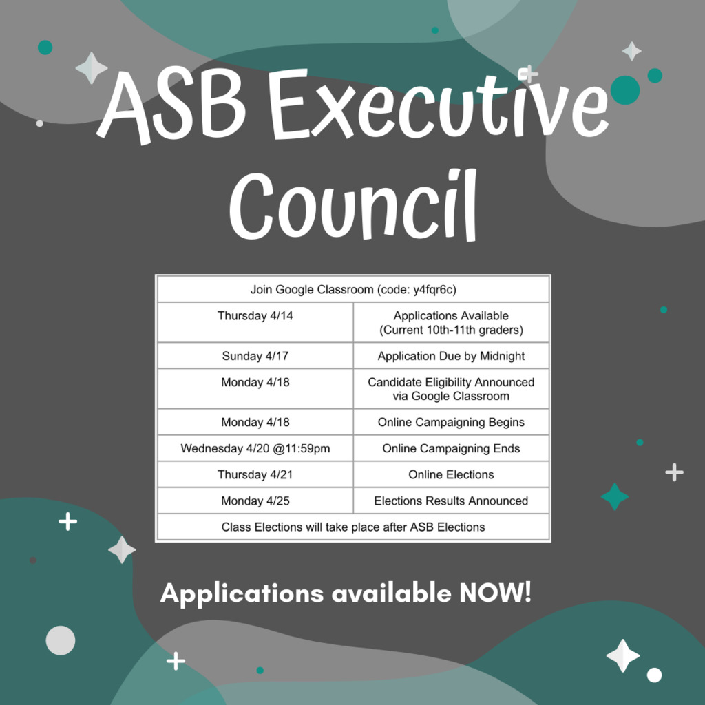 ASB Executive Council Applications