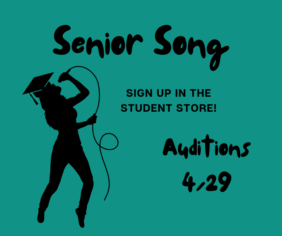 Senior Song Auditions 4/29