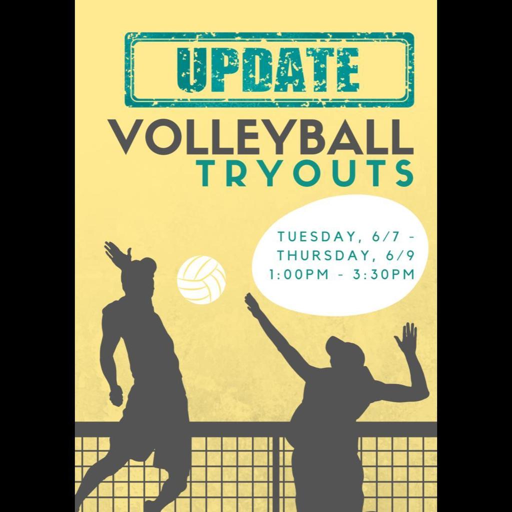 Volleyball Tryout UPDATED!