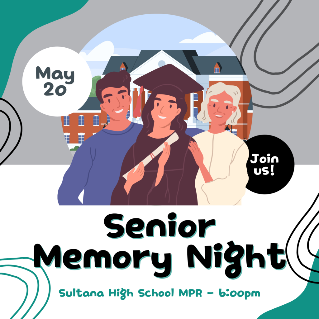 Senior Memory Night 5/20 @6pm