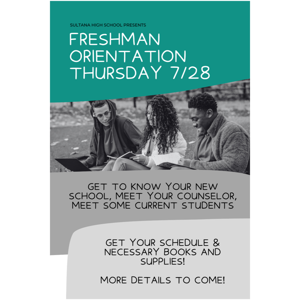 Freshmen Orientation 7/28