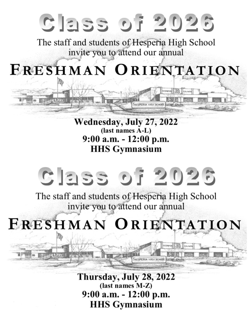 Freshman orientation