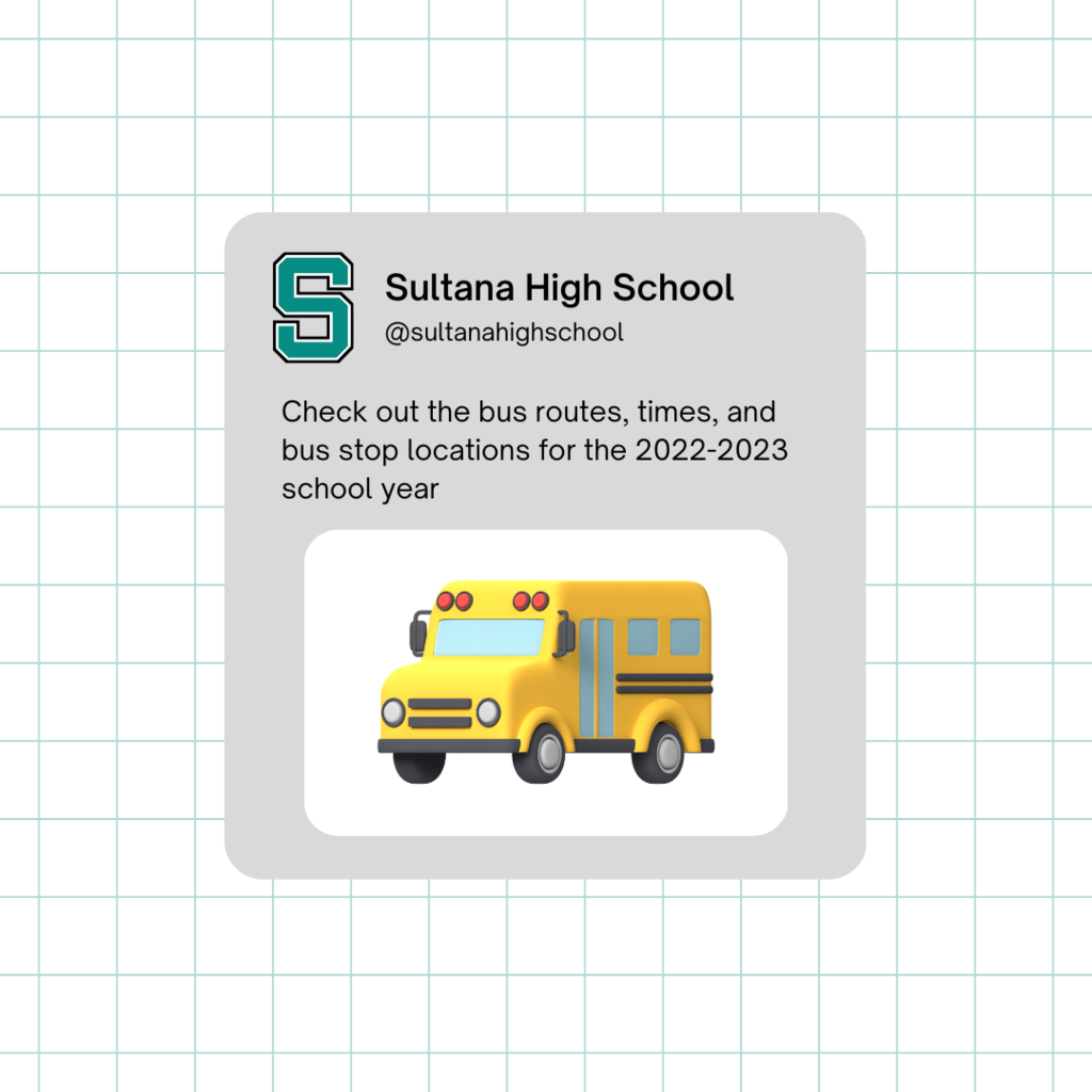 SHS bus routes 2022-2023