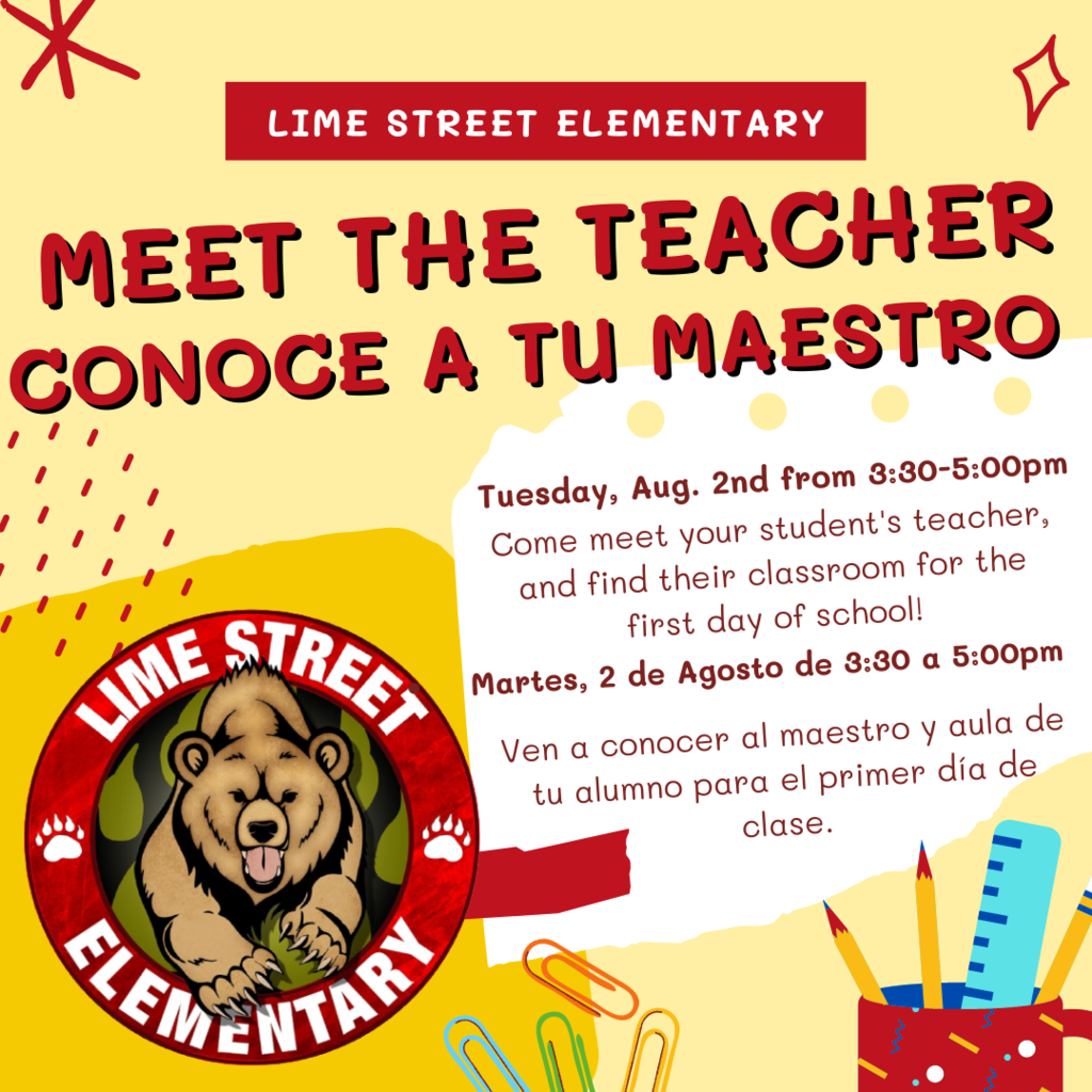 Meet the Teacher/Conoce a tu Maestro