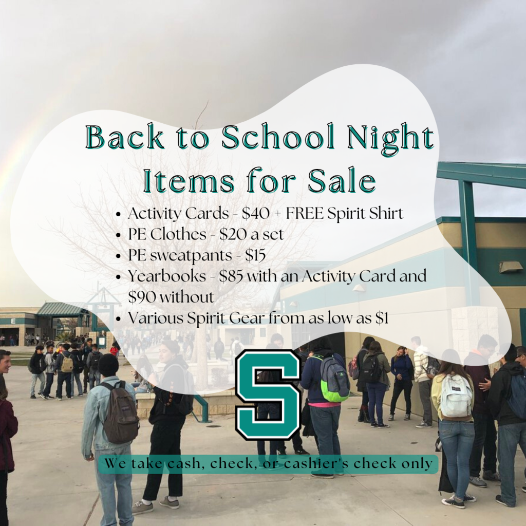 back to school night items for sale 8/2/22