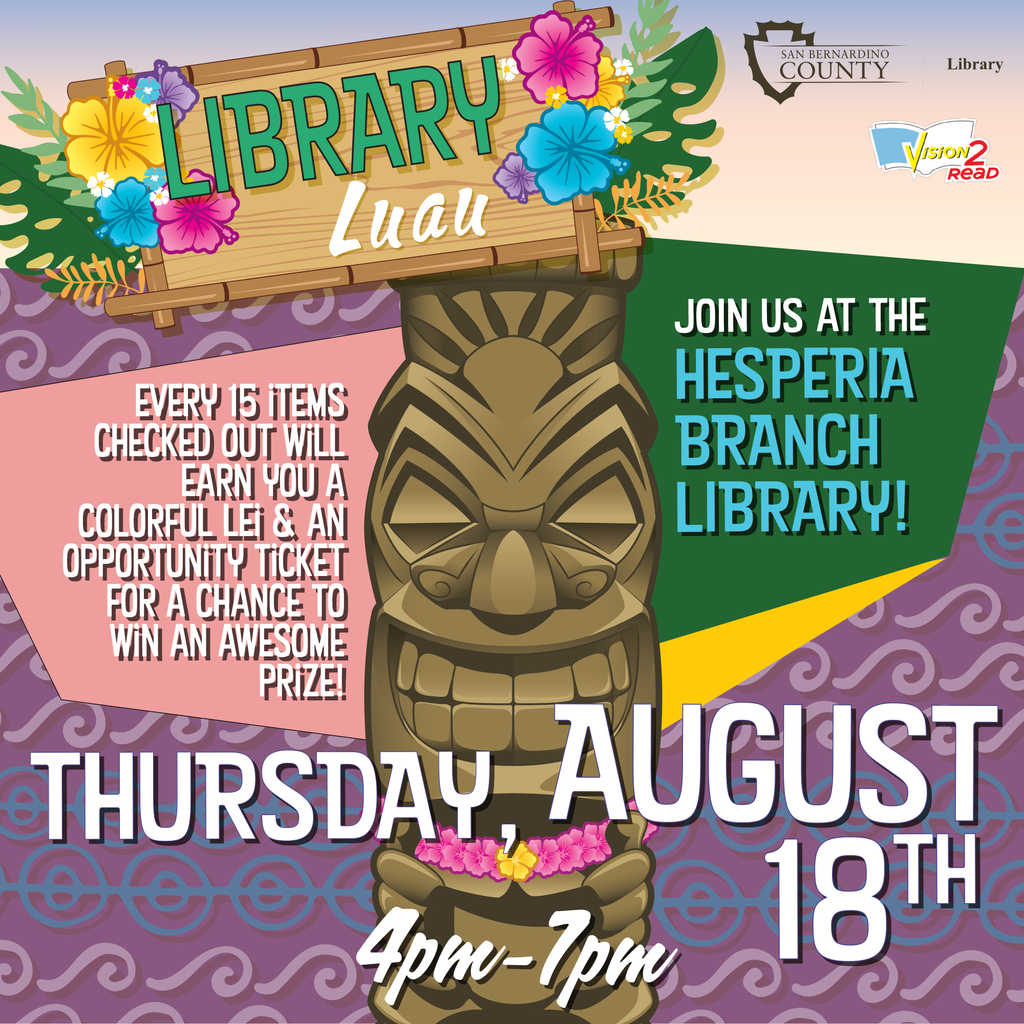 Hesperia Library Luau