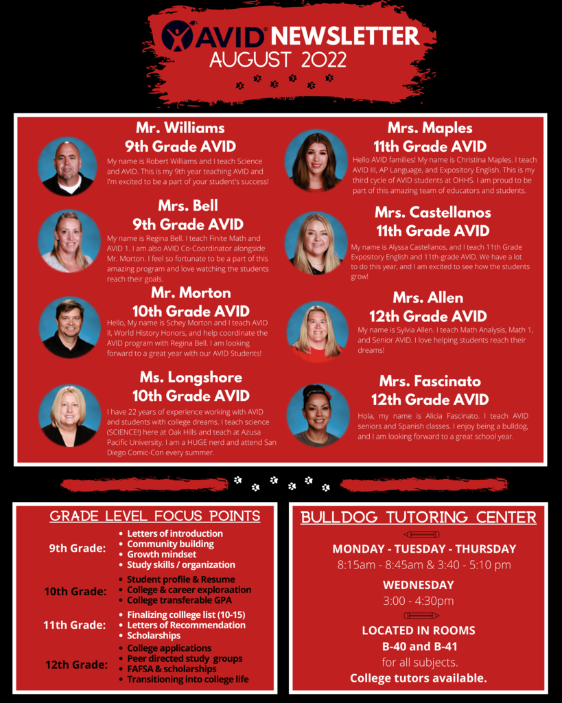 AVID Aug newsletter