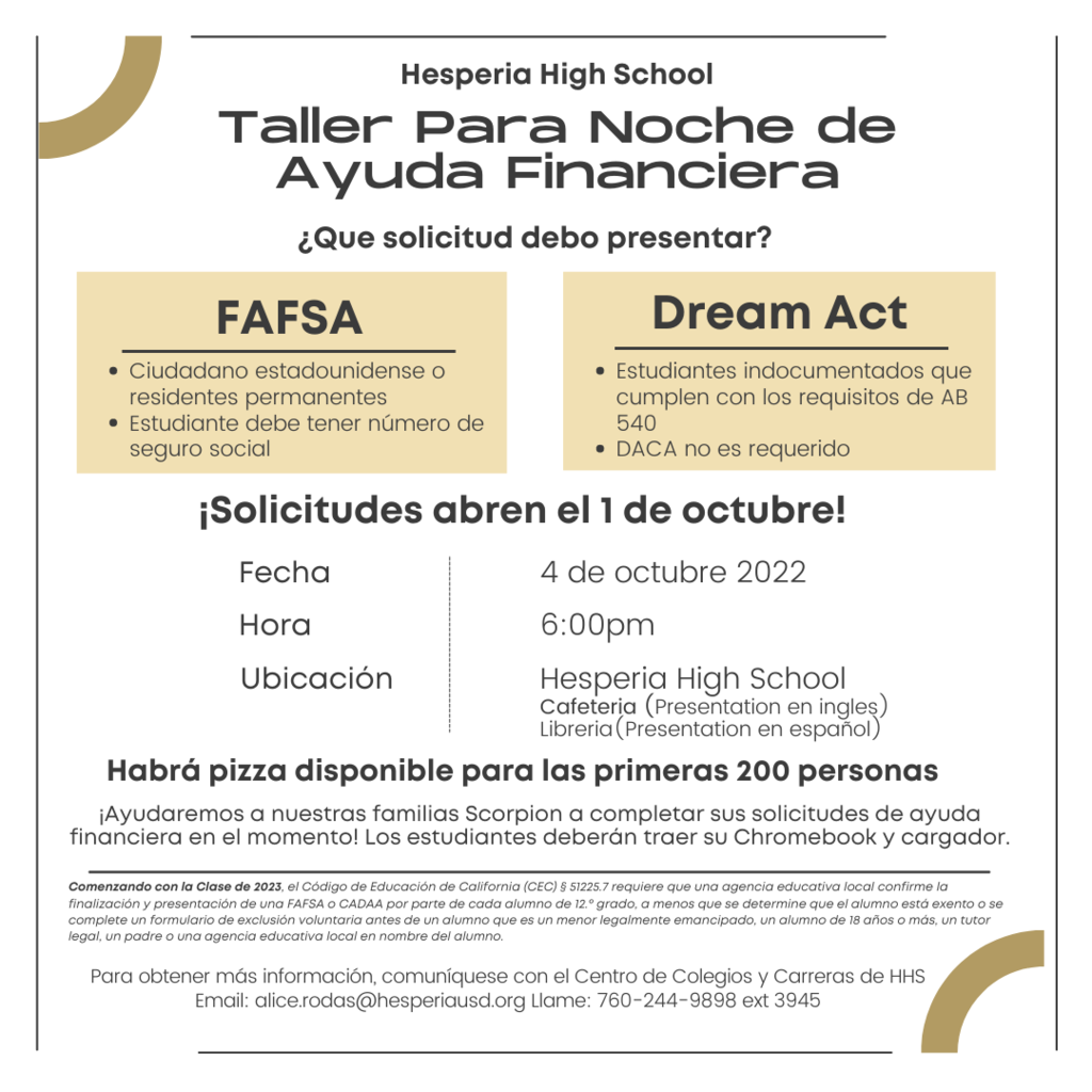 Financial Aid