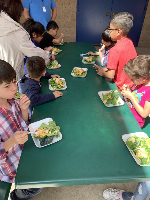 2nd grade salad party