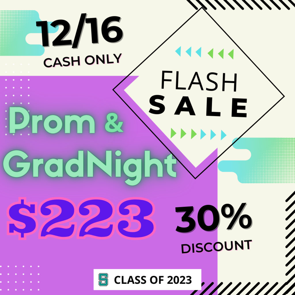 Flash Sale 12/16 $223 prom & Grad Night