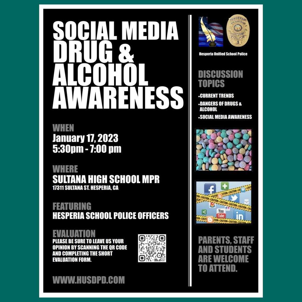 Social Media & Drug Awareness ENG