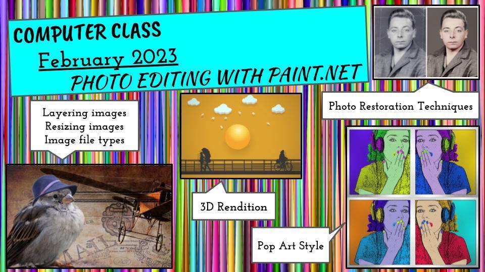Feb 2023 Photo Edit Computer Class