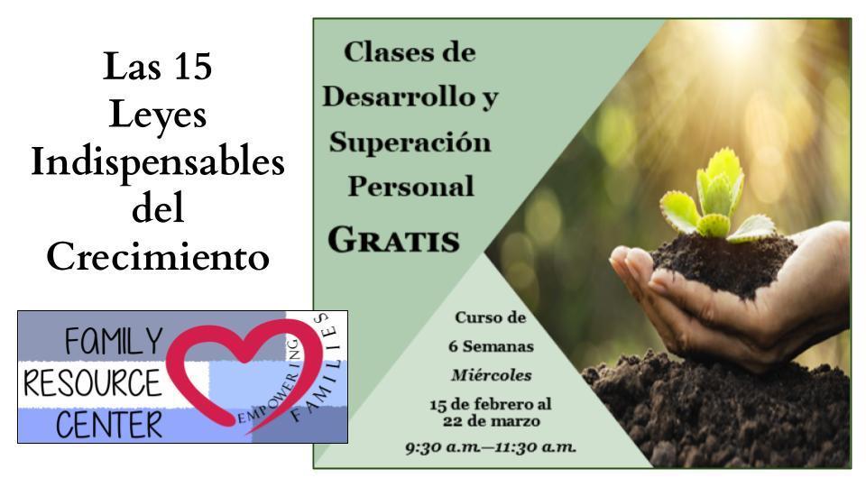 Personal Growth Workshop Flyer (Spanish)